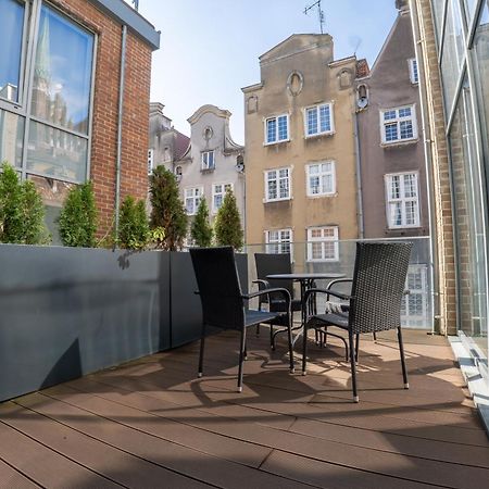 Viu Apartament Z Tarasem W Sercu Gdanska Buitenkant foto